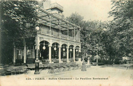 Paris * 19ème * Les Buttes Chaumont * Le Pavillon Restaurant * Bar Buvette - Squares