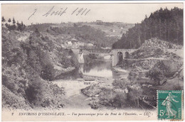 Haute Loire : YSSINGEAUX : Vue Panoramique Prise Du Pont De L'Enceinte - Yssingeaux