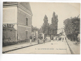 LA QUEUE EN BRIE Val De Marne Le Grande Rue Animation    ..cl - La Queue En Brie