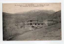 - CPA ENVEITG (66) - La Maison De Repos Des Cheminots De La Compagnie Du Midi - Edition BERDAGUE 915 - - Other & Unclassified