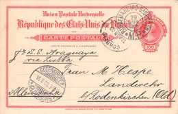 BRAZIL - TARJETA POSTAL 100 Reis 1908 /QE250 - Postal Stationery