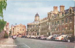 Broad Street,Oxford With Many C1940/50s Cars Parked (Salmon) - Oxford