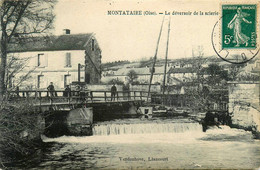 Montataire * Le Déversoir De La Scierie * Pont Passerelle - Montataire