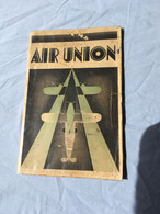 Livret Air Union - Manuali