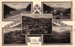 "Gruss Aus Dem Emmenthal", Mehrbild-AK Mit Verschiedenen Orten, 1923 In Langnau Versandt - Langnau Im Emmental