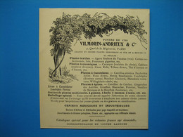 (1907) Publicité Graines VILMORIN-ANDRIEUX - Pubblicitari