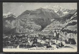 Carte P De 1910 ( St-Maurice Et La Dent Du Midi ) - VS Valais