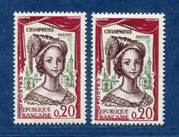 ⭐ France - Variété - YT N° 1301- Couleurs - Pétouille - Neuf Sans Charnière - 1961 ⭐ - Ongebruikt