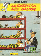 Album Lucky Luke - La Guérison Des Dalton - Editions Dargaud - Offert Par Total - Couverture Carton Souple - Nov 1983 - Lucky Luke