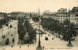 Paris * 3ème , 10ème , 11ème * Place De La République * Omnibus - Paris (03)