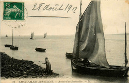 St Valéry Sur Somme * Arrivée D'un Sautrellier * Bateau Pêche - Saint Valery Sur Somme