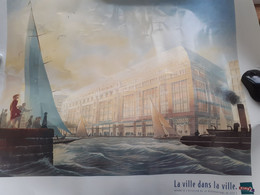 La Ville Dans La Ville FRANCOIS SCHUITEN - Screen Printing & Direct Lithography