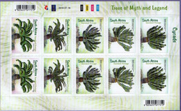 South Africa  2019.   Trees Of Myth And Legend. Cycads. Flora. Plants.  MNH - Nuovi