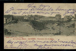 CP (Au Littoral Belge: La Panne) Obl. PANNE (BAINS) 1902 - Rural Post