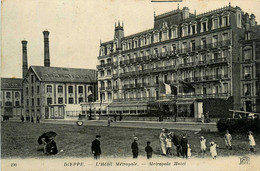 Dieppe * Devanture Façade Hôtel Métropole - Dieppe