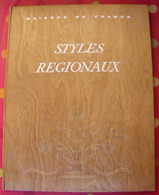 Maisons De France "styles Régionaux". Plaisir De France Vers 1950-60. Très Illustré. Beau Livre Avec Emboitage - Home Decoration