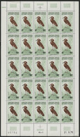 AFARS Et ISSAS COTE 475 € N° 413 MNH ** FEUILLE DE 25 Ex. OISEAUX BIRD SCOPUS UMBRETA . TB/VG - Storks & Long-legged Wading Birds