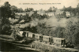 Gorron * Le Passage Du Tramway Tram Dans La Vallée * Ligne Chemin De Fer - Gorron