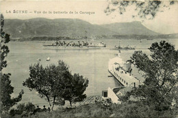 La Seyne Sur Mer * Vue De La Batterie De La Caraque * Navire De Guerre Militaria - La Seyne-sur-Mer