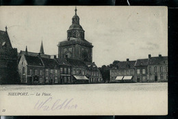 CP (Nieuport: La Place) Obl. NIEUPORT - BAINS 08/08/1904 - Rural Post