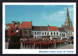 Rendez-Vous Avec Le Nord- Géant: Jean Le Bûcheron -STEENVOONDE Et Fanfare ( Musiciens) Carnaval D'été - Steenvoorde