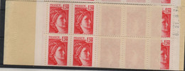 France Maury Carnet 413 (Yvert 1974-C4) ** Sabine De Gandon Conf 8 (petit) Daté Du 21.9.1978 - Markenheftchen