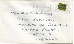 Ireland , Eire ,  1980 , Baile Slogan Postmark POST EARLY FOR CHRISTMAS  , Deer  Stamp - Cartas & Documentos