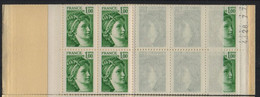 France Maury Carnet 408 I (Yvert 1973-C1) ** Sabine De Gandon Conf 8 Daté Du 4.28.7.78 - Carnets