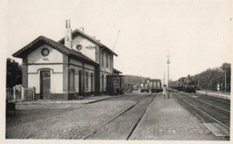 Gastuche  La Gare Train  N'a Pas Circulé - Graven