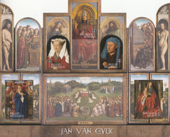 2020 Belgium JAN VAN EYEK Art Painting Foldable Sheet MNH @ BELOW FACE VALUE - Religieux