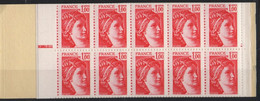 France Maury Carnet 419 (Yvert 2059-C4) ** Sabine De Gandon Conf 8 Avec Repère électronique Rouge - Carnets