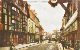 Winchester, High Street (Photochrom-Celesque Series) - Winchester