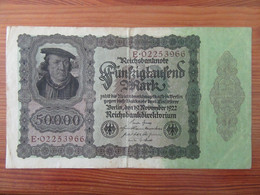 Allemagne - Billet 50 000 / Fünfzigtausend Mark 1922 - 50000 Mark