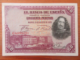 Espagne / Espana - Billet 50 Cincuenta Pesetas 15/08/1928 - 50 Pesetas