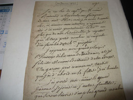 LETTRE AUTOGRAPHE SIGNEE DE DUMONT DE SAINTE-CROIX 1825 NATURALISTE ORNITHOLOGIE REVOLUTION CUSTINE - Handtekening
