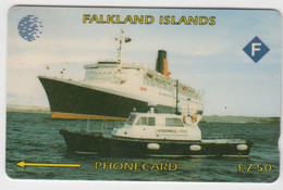 Falkland Islands Phonecard - 3CWFA - Fine Used - Islas Malvinas