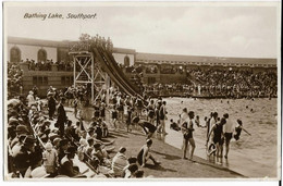 SOUTHPORT  (GB) Bathing Lake, Envoi 1934 - Southport