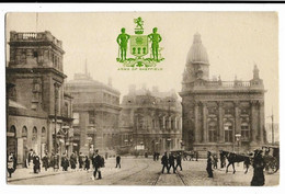 SHEFFIELD  (GB) Fitzalan Square With Arms Of Sheffied Ed. Raphael Tuck - Sheffield