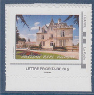 Château Pape Clément Pessac 10ème Salon Philatélique TVP LP 20g Le Château Le Jour Neuf, Cadre MonTimbraMoi - Neufs