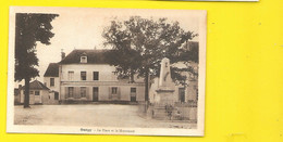 GURGY La Place Et Le Monument Aux Morts (Guimard) Yonne (89) - Gurgy