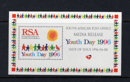 ZIBELINE RSA  YOUTH DAY 96 NOEL OBL SPECIMEN SOUTH AFRICA AFRIKA AFRIQUE DU SUD - Blocchi & Foglietti