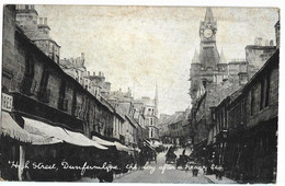 DUNFERMLINE (Ecosse)  Hight Street. The Day After A Heavy Sea - Fife