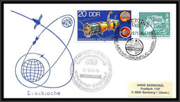 67945 Sojus 31 Soyuz Salut 6 Interkosmos 21/9/1978 Allemagne Germany DDR Espace Space Lettre Cover - Europa