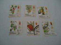 PAHANG  MALAYSIA USED STAMPS FLOWERS - Pahang