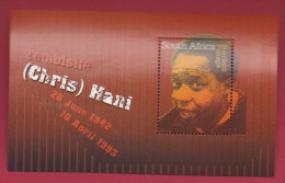 SOUTH AFRICA, 2003, MNH Block (miniature Sheet) , Chris Hani,  Sa 1536, #9007 - Nuevos