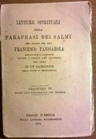 Letture Spirituali.. Di Padre Francesco Panigarola - Fasc. VI, 1916 - L - Libri Antichi