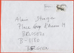 DANIMARCA - DANMARK - 2007 - 7,25 Sand Lizard - Medium Envelope - Viaggiata Da Sydjyllands Per Brussels, Belgium - Briefe U. Dokumente