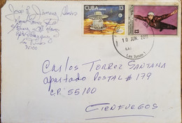 O) 2011 CUBA,  CARIBBEAN, SPACE, COSMONAUT'S DAY, VENUS, MANNED SPACE FLIGHT, COSMONAUTS IN TRAINING, XF - Brieven En Documenten