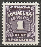 Canada 1965 Sc J15ii Mi P15 Yt T14 Postage Due Used Hibrite Paper - Port Dû (Taxe)