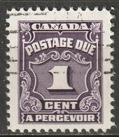 Canada 1965 Sc J15ii Mi P15 Yt T14 Postage Due Used Hibrite Paper - Port Dû (Taxe)